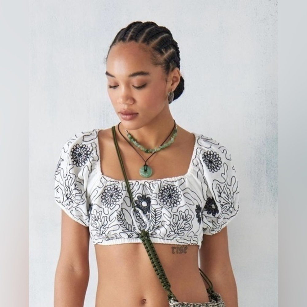 Free People Lotus Crop Top